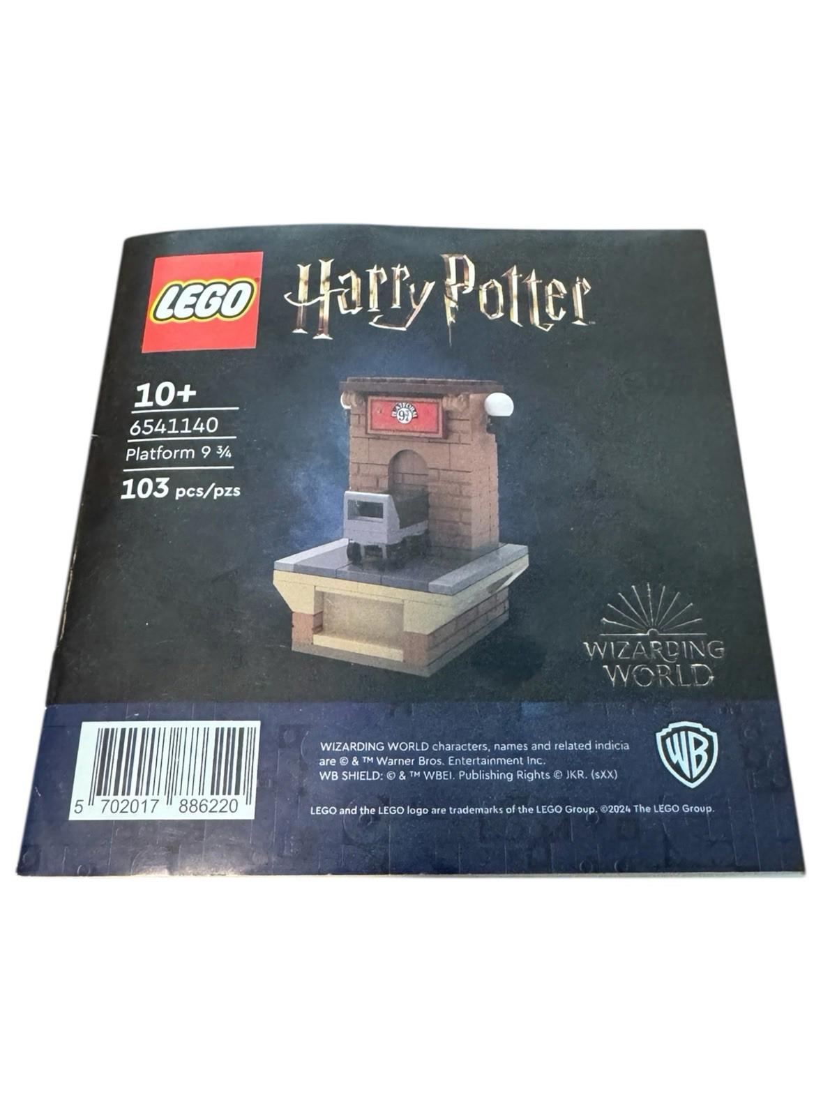 Harry Potter Lego 6541140 Platform 9 3/4 *INSTRUCTIONS ONLY*