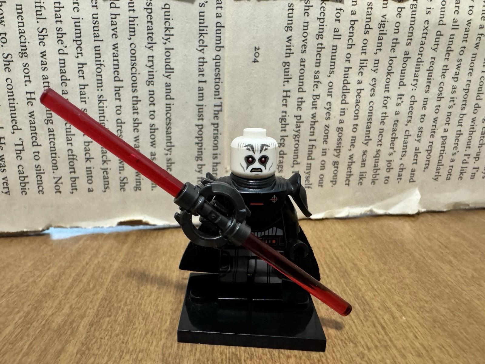 Lego Star Wars The Grand Inquisitor - Black Uniform Minifigure 75336