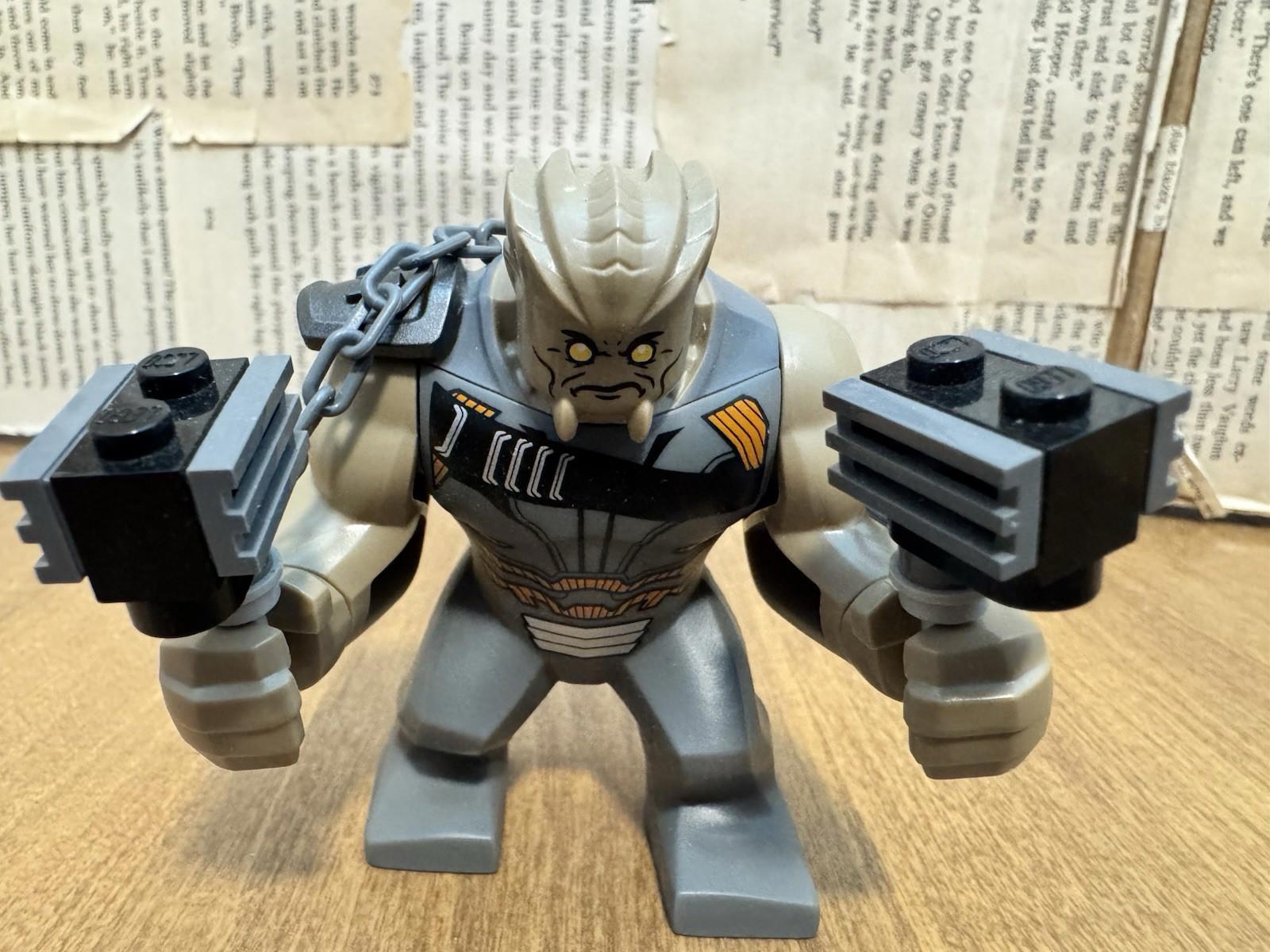 LEGO Minifigure- Cull Obsidian (sh0507) MCU Marvel Endgame Infinity War Avengers