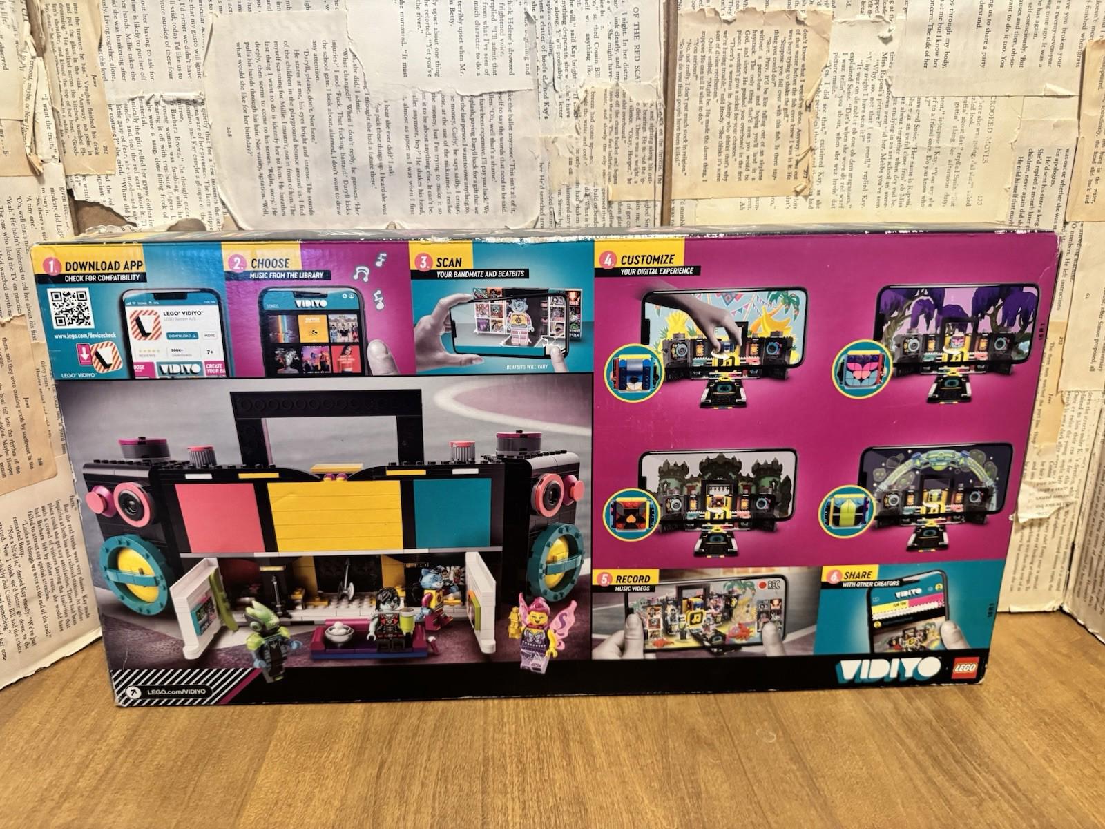 Lego VIDIYO The Boombox 43115 Building Set 996pcs