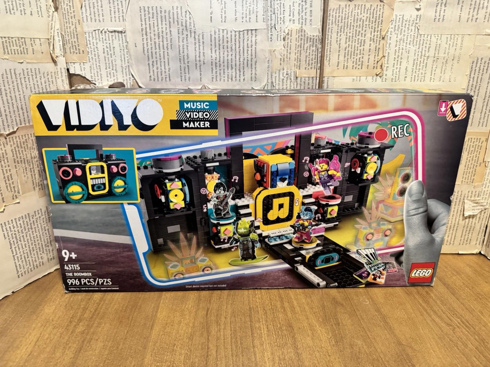 Lego VIDIYO The Boombox 43115 Building Set 996pcs