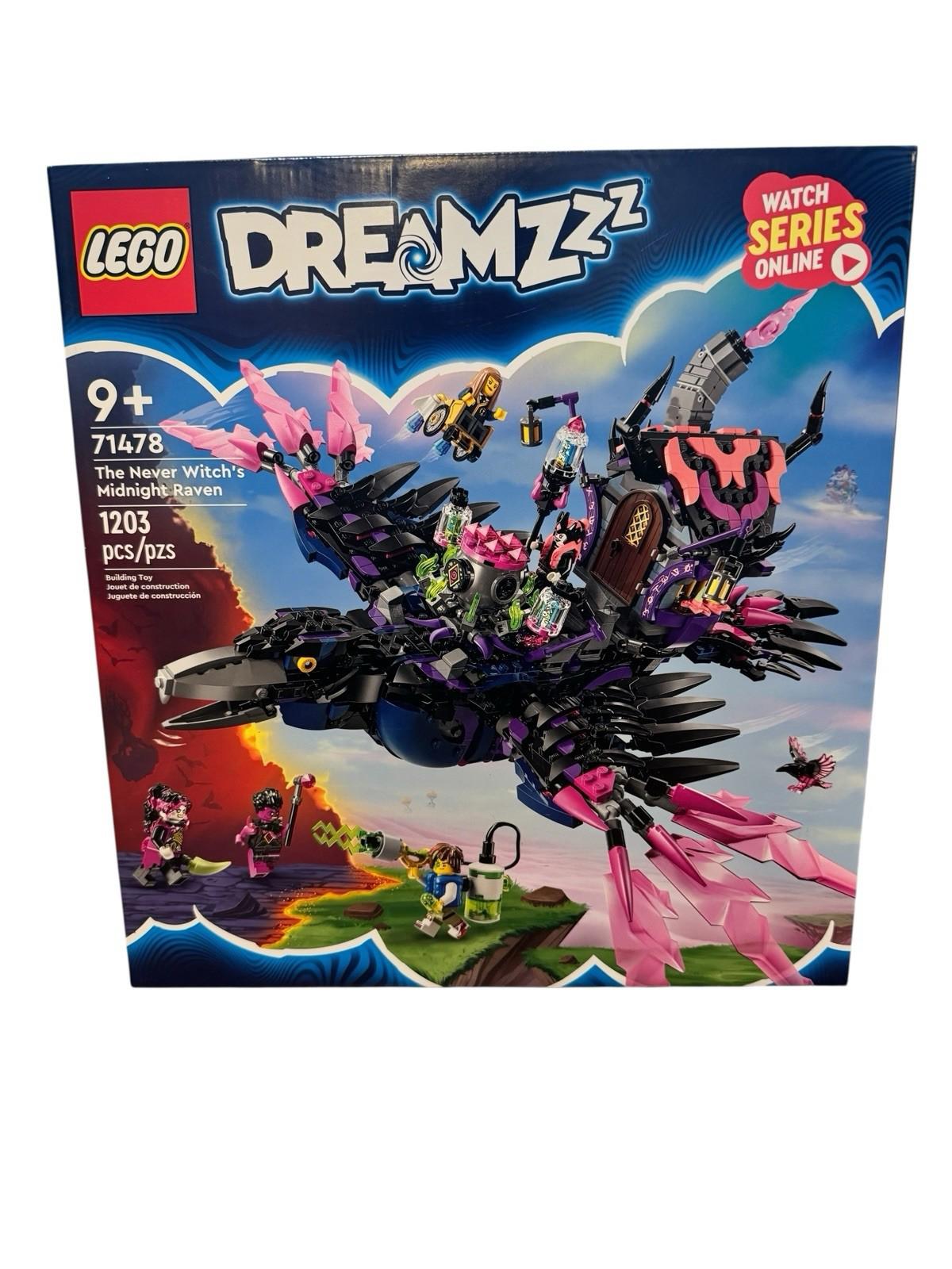 LEGO DREAMZzz The Never Witch's Midnight Raven (71478) - Sealed