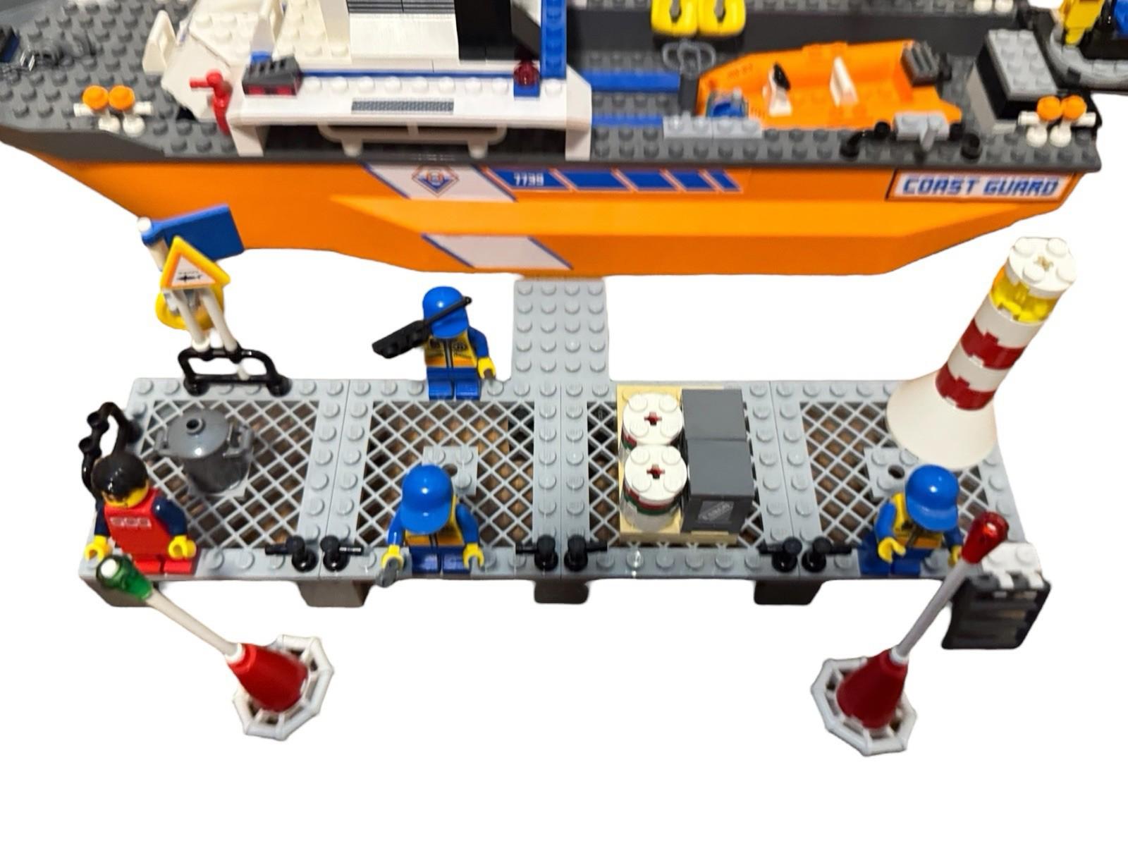 LEGO CITY: Coast Guard Patrol Boat & Tower 7739 *NOT COMPLETE* *NO BOX OR MANUAL