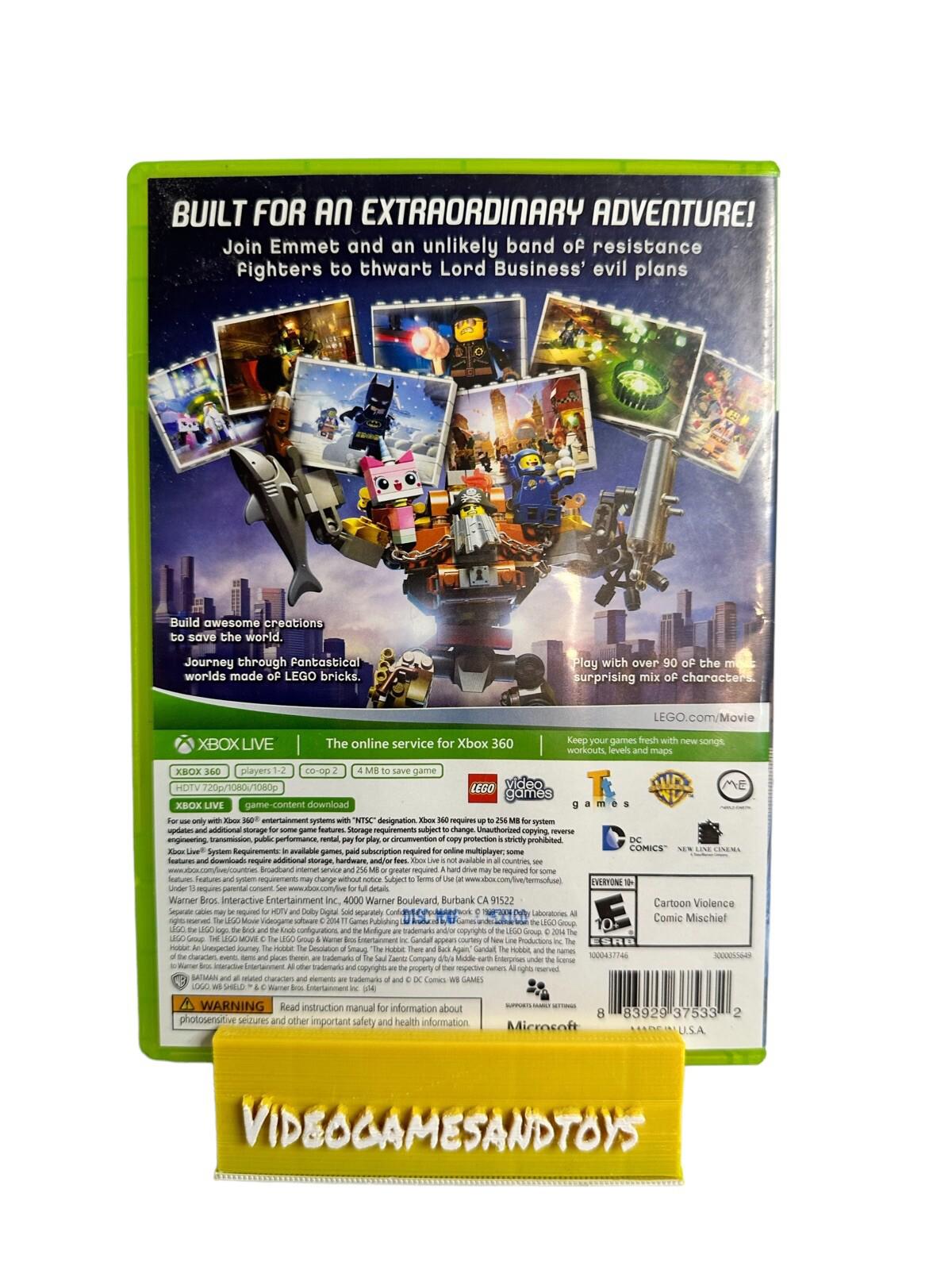The LEGO Movie Videogame (Microsoft Xbox 360, 2014)
