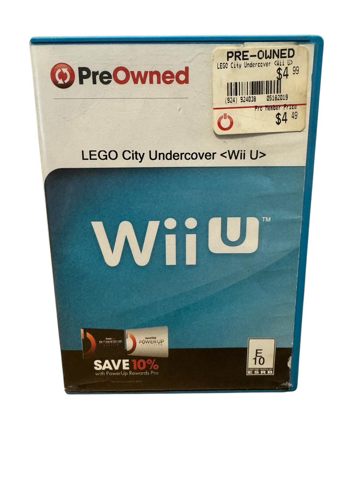 LEGO City: Undercover - Nintendo Selects Edition - Nintendo Wii U - DISC ONLY
