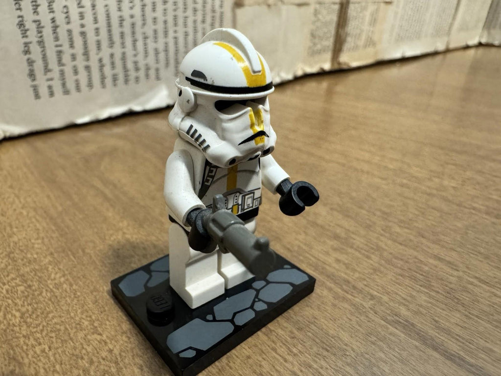 Lego Clone Trooper 327th Star Corps Minifigure - sw0128 - Set 7261 *NO CAPE*