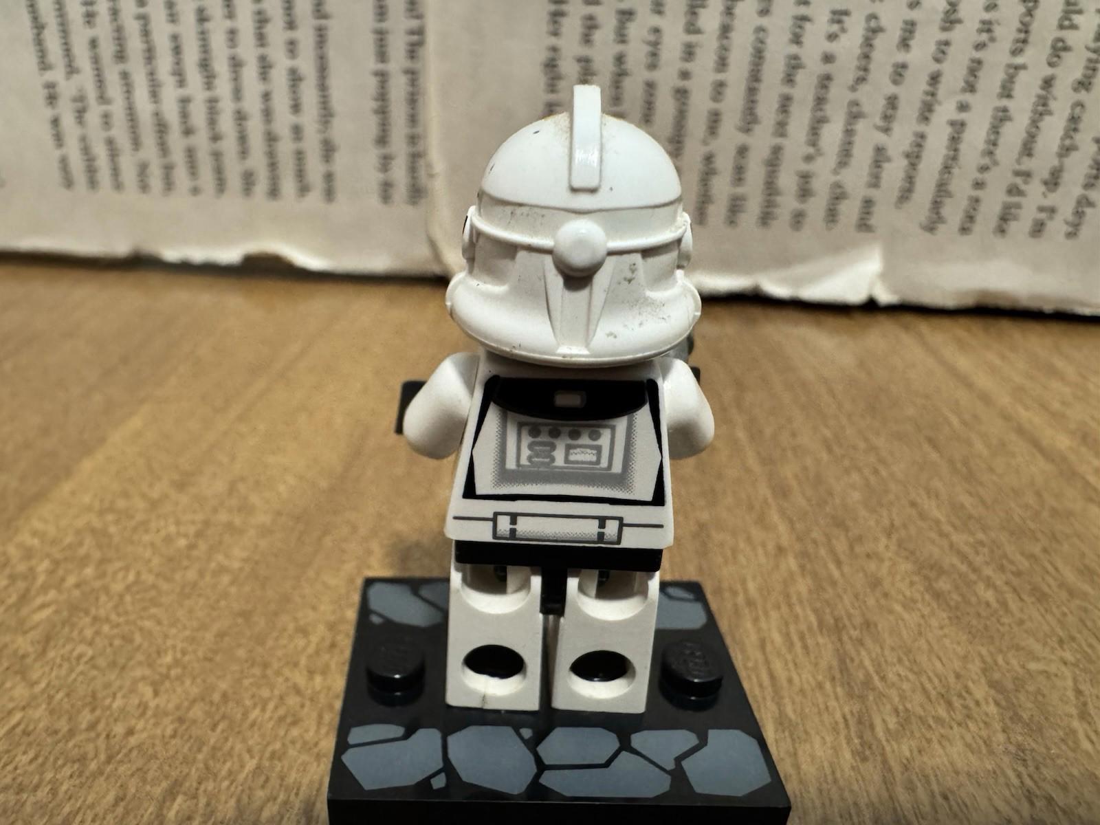 Lego Clone Trooper 327th Star Corps Minifigure - sw0128 - Set 7261 *NO CAPE*