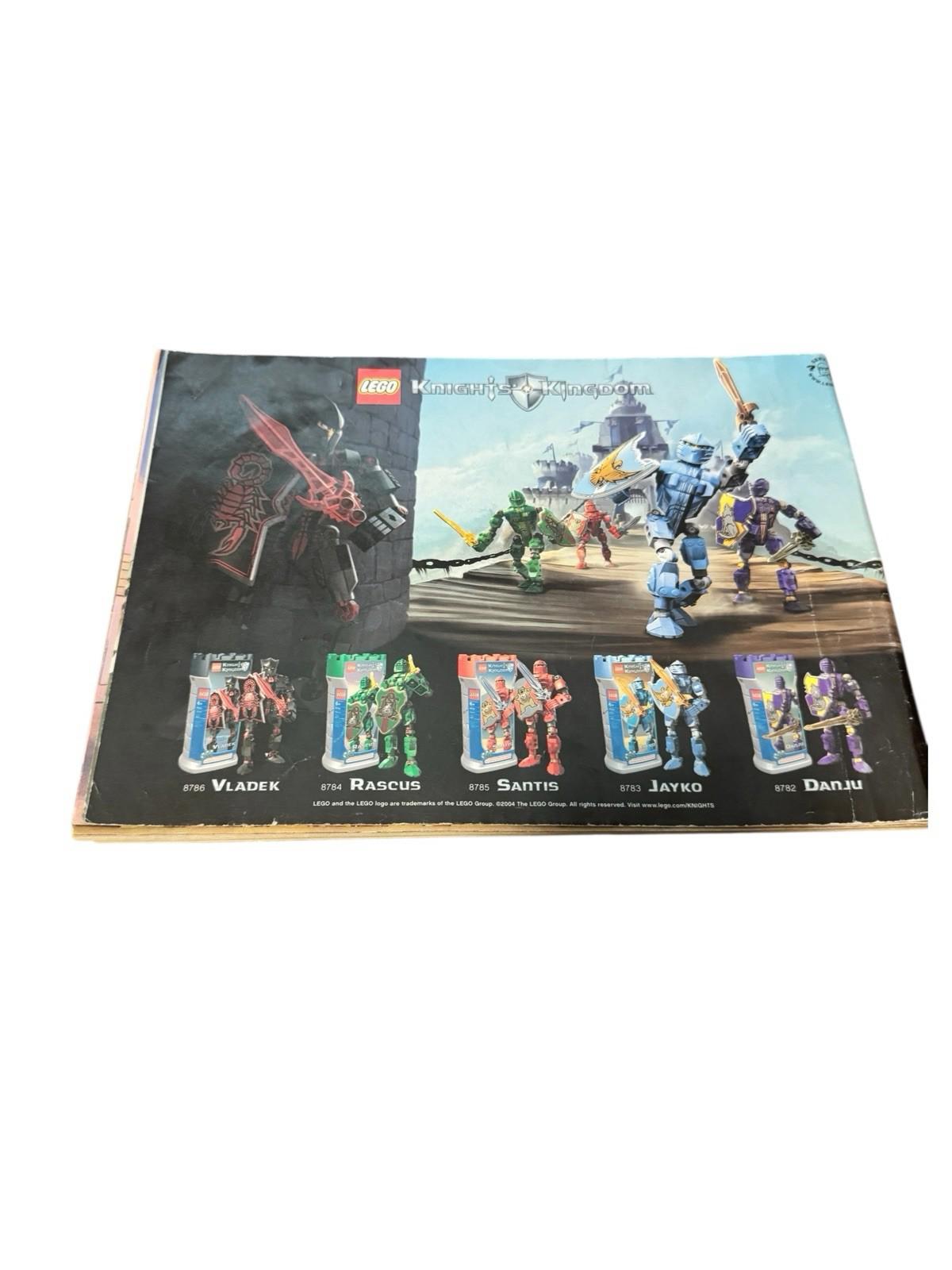 Lego 8781 Castle Knights' Kingdom The Castle of Morcia Instruction Manual Only