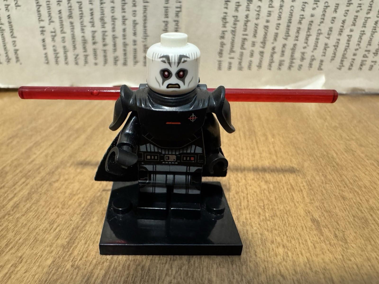 Lego Star Wars The Grand Inquisitor - Black Uniform Minifigure 75336